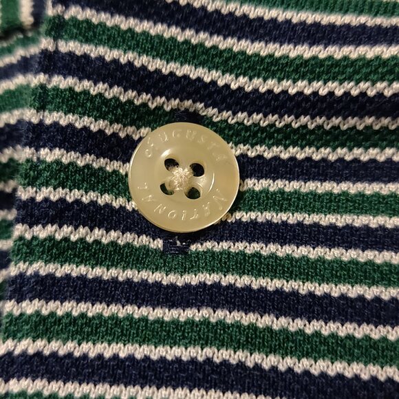 Augusta National Golf Shop 60's 2 Ply Mercerized Master's Golf Polo LARGE - Picture 4 of 7